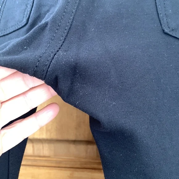 Cisono black stretch pants size Large but runs small - Picture 7 of 7
